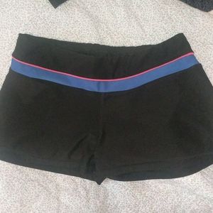 Athletic spandex shorts